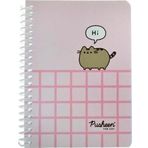 Keskin Color Pusheen A6 80 Yaprak Çizgili Spiralli Not Defteri