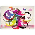 keskin color resim defteri fon kartonlu 25x35cm 10+10 yaprak 301510-99 - Yok