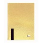 Keskin Color Schwarz 17x24 72 Yaprak Bind-Altın Defter