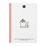 Keskin Color Sert Kapak Hisli Şeyler İyi Ki Varsın 14x20 64 Yaprak Çizgili Cilt Defter