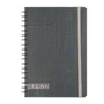 Keskin Color Sert Kapak Plan Plaza 17x24 100 Yp Kareli Spiralli Defter