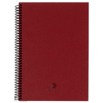 Keskin Color Sert Kapak Spiralli 17x24 cm 60 Yaprak Bordo Defter