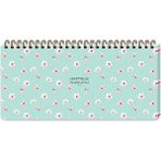 Keskin Color Spiralli Haftalık Planlayıcı Su Yeşili 54 Yaprak 13x27 cm Boyutunda