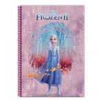 Keskin Color Spiralli Karton Kapak Sürprizli Frozen A4 80 Yaprak Kareli Defter