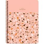 Keskin Color Terazzo Yavruağzı 16.5x22.5 Kareli Defter