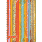 Keskin Color Turuncu 17x24 cm Glitter Kareli Plan Defter