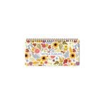 Keskin Colors Sunflowers Spiralli Haftalık Planlayıcı, 13x27 cm, 54 Yaprak, Karton Kapak TYB203896411D210813173356
