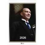 Keskın Duvar Takvımı 31X43 12 Yp. Spr.ataturk 2026