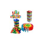 Keskin Hediyelik Ahşap Renkli Denge Jenga Oyunu