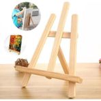 Keskin Home Ahşap Mini Masaüstü Şövale 28x38 cm Üç Ayaklı El Yapımı Renk Seçenekli