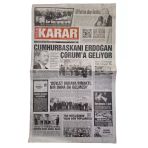Keskin Karar 20 Aralık 2017 Günlük Siyasi Tarafsız Gazete (İkinci El)