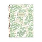 Keskin La Plume Leaves 16.5x22.5 80 Yaprak Düz Karton Kapak Defter