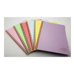 KESKİN PASTEL SHOW PP KAPAK SPİRALLİ DEFTER A5 72 YP. KARELİ 324512-99