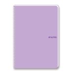 Keskin Pastel Spiralli Defter A4 Çizgili 60 Yaprak ( 327711)