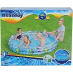 Keskin Sound Bestway Şişme Çocuk Havuzu Okyanus Deseneli - Renkli