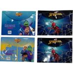 Keskin Spider-Man & Rafadan Tayfa A4 Çıtçıtlı Dosya Seti ( 4'lü )