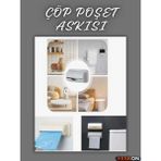 Keskon Çöp Poşeti Haznesi – Yapışkanlı Çöp Poşeti Düzenleyici Aparat - ÇOK RENKLİ