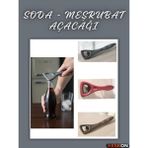 Keskon Pratik Şişe Açacak (1 Adet) – Gazoz & Soda Şişe Açacağı, Dayanıklı Metal - Çok Renkli