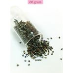 Kesme Cam Boncuk 2mm - 60 Gram - Asker Yeşili - BNC388