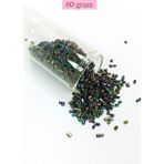 Kesme Cam Boncuk 2mm - 60 Gram - Parlak Alacalı - BNC352