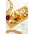 Kesme Tahtası Pinterest Bambu Peynir Sunum Tahtası Seti-Kesme Tahtası