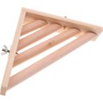 Kesoto Pet Chinchilla Sincap Papağan Oyuncak Kuş Perch Platformu Standı Köşe Kafes Ham Ahşap (Yurt Dışından) - Renkli