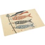 Kesoto Pet Kedi Çöp Kutusu Mat Kedi Köpek Balık Bayrağı Balık Bayrağı Için Pet Kafes Uyku Halı (Yurt Dışından) - Sarı