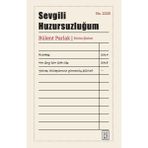 Ketebe Yayınları Sevgili Huzursuzluğum - Bülent Parlak
