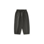 Keten Boyfriend Pantolon 2-10 Yaş Siyah