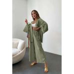 Keten Salaş Kimono İkili Takim