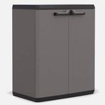 Keter Piu Kısa Tek Raflı 68x39x83 cm Antrasit Plastik Dolap