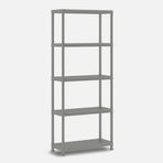 Keter Planet 5 Katlı 75x32x176 cm Gri Raf
