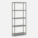 Keter Planet 5 Katlı 75x32x176 cm Gri Raf