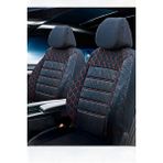 Kethline Mercedes C 320 Uyumlu Kırmızı Oto Koltuk Kılıfı (Tam Takım Ön Arka Araç Koltuk Kılıfı)