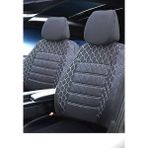 Kethline Volkswagen Passat B4 Uyumlu Siyah Oto Koltuk Kılıfı (Tam Takım Ön Arka Araç Koltuk Kılıfı)