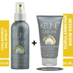 Keune Vital Nutrition Hasarlı ve Kırık Saçlar için 125 ml Onarıcı Canlandırıcı Sprey + 50 ml Durulanmayan Saç Kremi