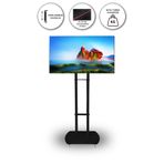 Kevega Tekerlekli Televizyon Ünitesi & Televizyon Standı Siyah 32''–75'' inç ekran (80 ekran – 165 ekran)