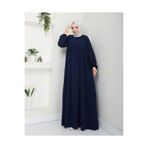 kevser ferace Düğmeli elbise/ferace