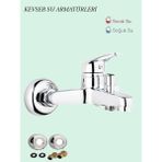 Kevser Mix Banyo Bataryası - Krom