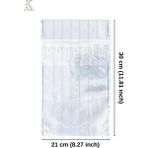 Key Market 20 Adet-Paket 21x30 cm Airpack Ambalaj Torbası Airbag Havalı Poşet Dayanıklı Paketleme - Şeffaf