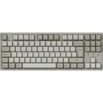 Keychron C1 Pro 8K, klasik TKL (%80) düzenine ve QMK desteği, PBT tuş kapakları, 8000 Hz, Super Red Switch Kablolu Özel Beyaz Mekanik Klavye (C1PX-M1-TR)
