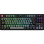 Keychron C3 Pro 8K, klasik TKL (%80) düzenine ve QMK desteği, PBT tuş kapakları, Super Brown Switch 8000 Hz Kablolu Özel Siyah Mekanik Klavye (C3PX-H3-TR)