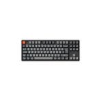 Keychron K8 Max %80 Tkl Rgb Türkçe Red Switch Kablosuz Alüminyum Çerçeve Karbon Siyah Mekanik Klavye Gri