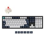 Keychron Q6 Max RGB Full Size Mekanik Red Switch 2.4 GHz Kablosuz İngilizce Siyah Klavye