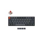 Keychron Ürünler K12 % 60 Kablosuz Mekanik Oyuncu Klavyesi-rgb-bluetooth 5.1-gateron Red Switch