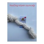 Keydog 2 Dugum Beyaz Dis Ipi 25 Mm X 25 Cm Kopek Oyuncak - Egitim - Odul Kd 103