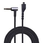 KeyEntre SteelSeries Arctis 3, Arctis Pro, Arctis 5, Arctis 7, Arctis Pro Oyun Kulaklığı için Yedek Ses Kablosu 2 m/6,5 Feet (Erkekten Kadına)