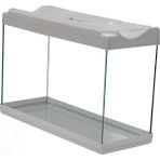 Keyf Cam Akvaryum 50 x 20 x 35 cm - Beyaz