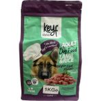 Keyf Kuzu Etli Pirinçli 1 kg Yetişkin Köpek Maması
