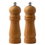 Keyfi Sepet Bambu Gövdeli Komple Ahşap Tuz Karabiber Değirmeni Baharat Öğütücüsü Orta Boy 16 Cm CÖDEL
